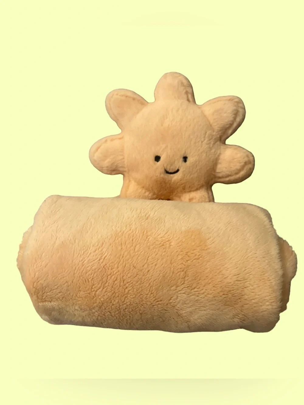 Baby Jellycat Amuseables Yellow Sun Sunshine Baby Blanket Lovey